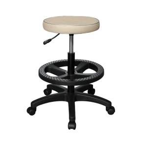 табурет высокий для лабораторий т10-в кремовый фото