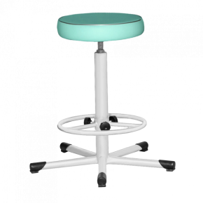 табурет на винтовой опоре т02-1 зеленый фото