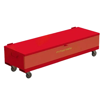 контейнер для сбора ртутьсодержащих ламп крл-80 с колесами фото