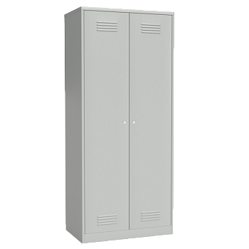 шкаф для одежды двухстворчатый 1860x800x500 с полкой под обувь фото