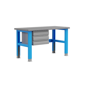 Стол металлический промышленный 1500 мм Place модуль с 3 ящиками стол металлический промышленный 1500 мм place модуль с 3 ящиками фото