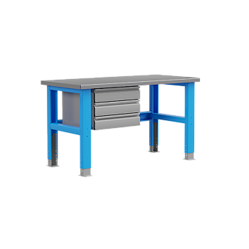 стол металлический промышленный 1500 мм place модуль с 3 ящиками фото