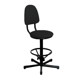 Промышленный стул черный КР03 каркас черный промышленный стул черный кр03 каркас черный фото