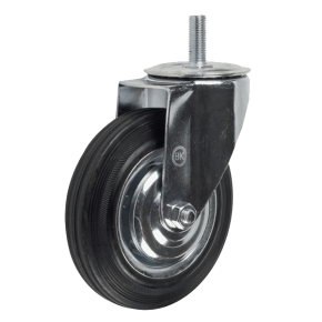 колесо промышленное поворотное (болтовое крепление) 200 мм фото