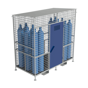 Хранилище для 12 кислородных баллонов хранилище для 12 кислородных баллонов фото