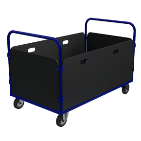 тележка платформенная с фанерными бортами тфл 5 фото