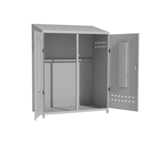 шкаф для двух пропановых баллонов фото