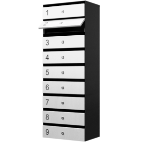 почтовый ящик 9-секционный серия ультра фото