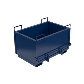 контейнер для склада и производства с откидным дном фото