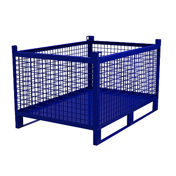 контейнер металлический сетчатый кс-09 фото