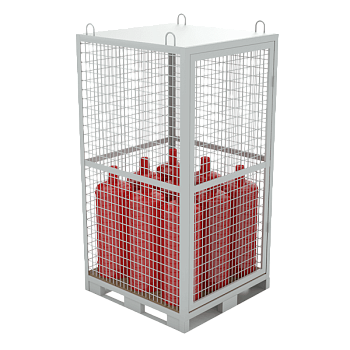 клеть для 9 пропановых баллонов кдр-02 фото