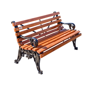 скамейка с подлокотниками фото