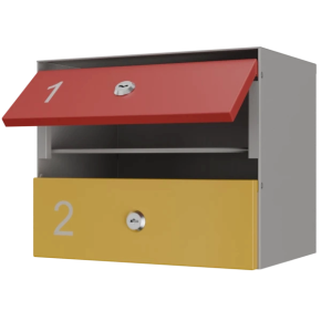 почтовый ящик 2-секционный серия ультра смарт фото