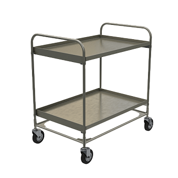 тележка медицинская из нержавейки ст нж 2 фото