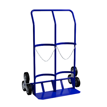 тележка лестничная для перевозки газовых баллонов фото