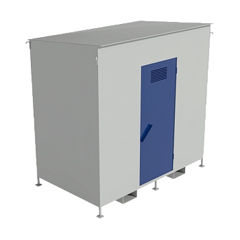 Хранилище для 12 баллонов с пропаном 03 хранилище для 12 баллонов с пропаном 03 фото