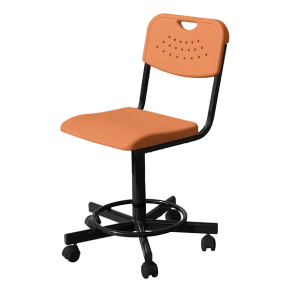 стул для лабораторий кр20 оранжевый фото
