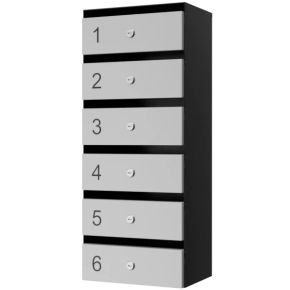 почтовый ящик 6-секционный серия ультра смарт фото