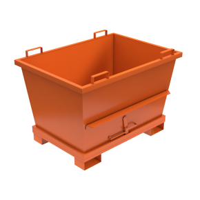 контейнер с раскрывающимся дном фото