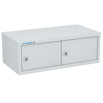 индивидуальный шкаф кассира на 2 отделения горизонтальный фото