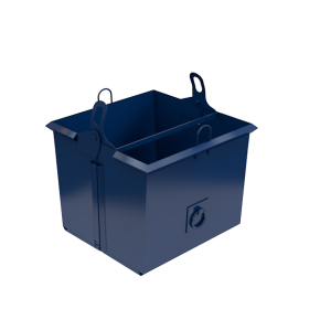 контейнер 1 тонна 1000x1000x850 фото