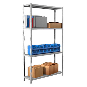 стеллаж ms standart 220x100x50 фото