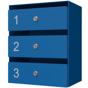 почтовый ящик 3-секционный серия ультра смарт фото