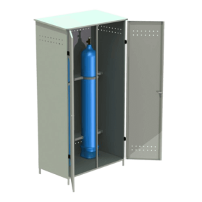 Шкаф для 2 кислородных газовых баллонов шкаф для 2 кислородных газовых баллонов фото