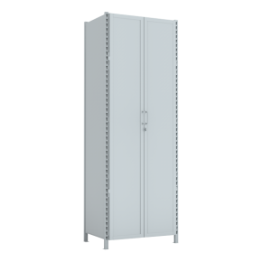 Стеллаж 2500x900x600 стенки сплошные, двери сплошные, 5 ярусов стеллаж 2500x900x600 стенки сплошные, двери сплошные, 5 ярусов фото