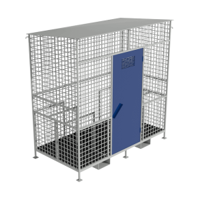 Хранилище для 6 кислородных баллонов сетчатое сварное хранилище для 6 кислородных баллонов сетчатое сварное фото