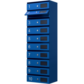 почтовый ящик 10-секционный серия ультра фото