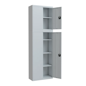 шкаф для документов с антресолью 400 собранный фото