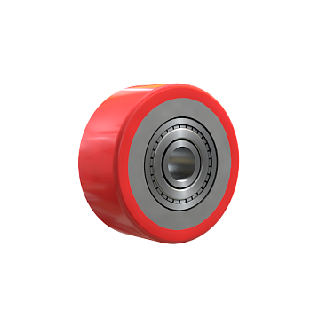 ролик полиуретановый (подвилочный) 70 мм фото