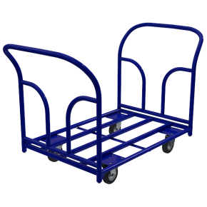 тележка платформенная каркасная ткд 8 с двумя ручками фото