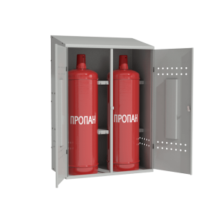 шкаф для хранения 2 пропановых баллонов фото