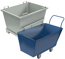 Контейнеры складные с откидным дном