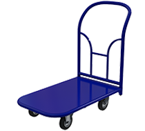 Тележки платформенные с настилом